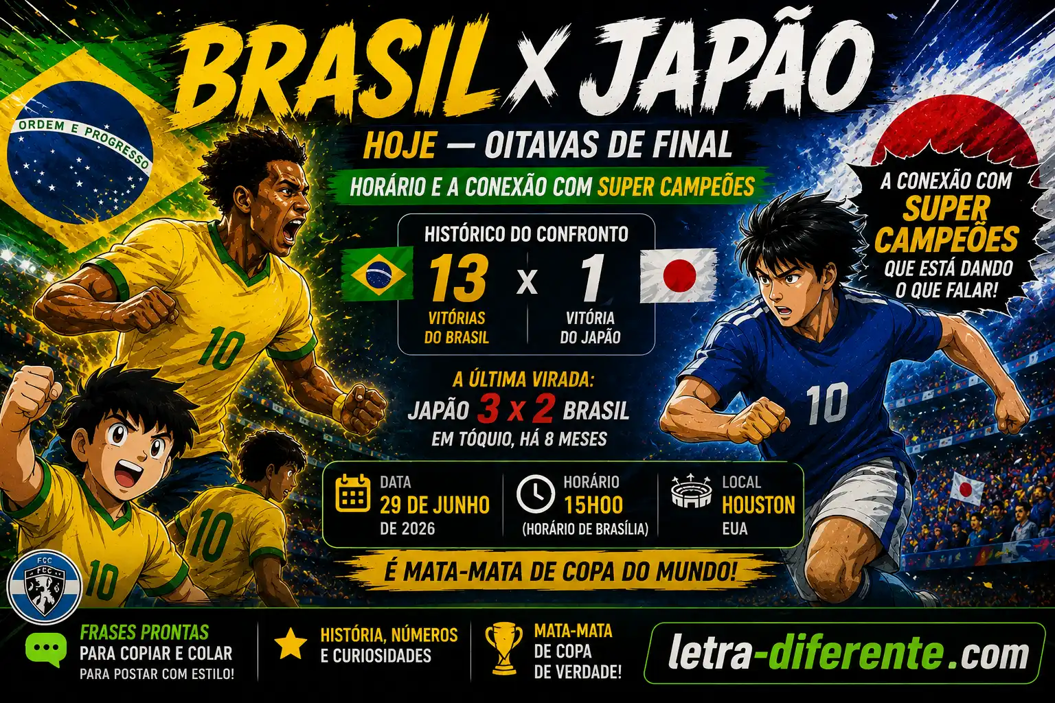 Brasil x Japão Super Campeões